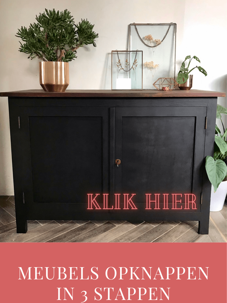 Oude meubels opknappen in 3 stappen voor&nbsp;beginners