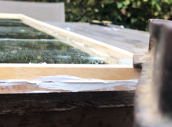 Ikea hack ikea DIY industriele spiegel zwarte spiegel houten kader