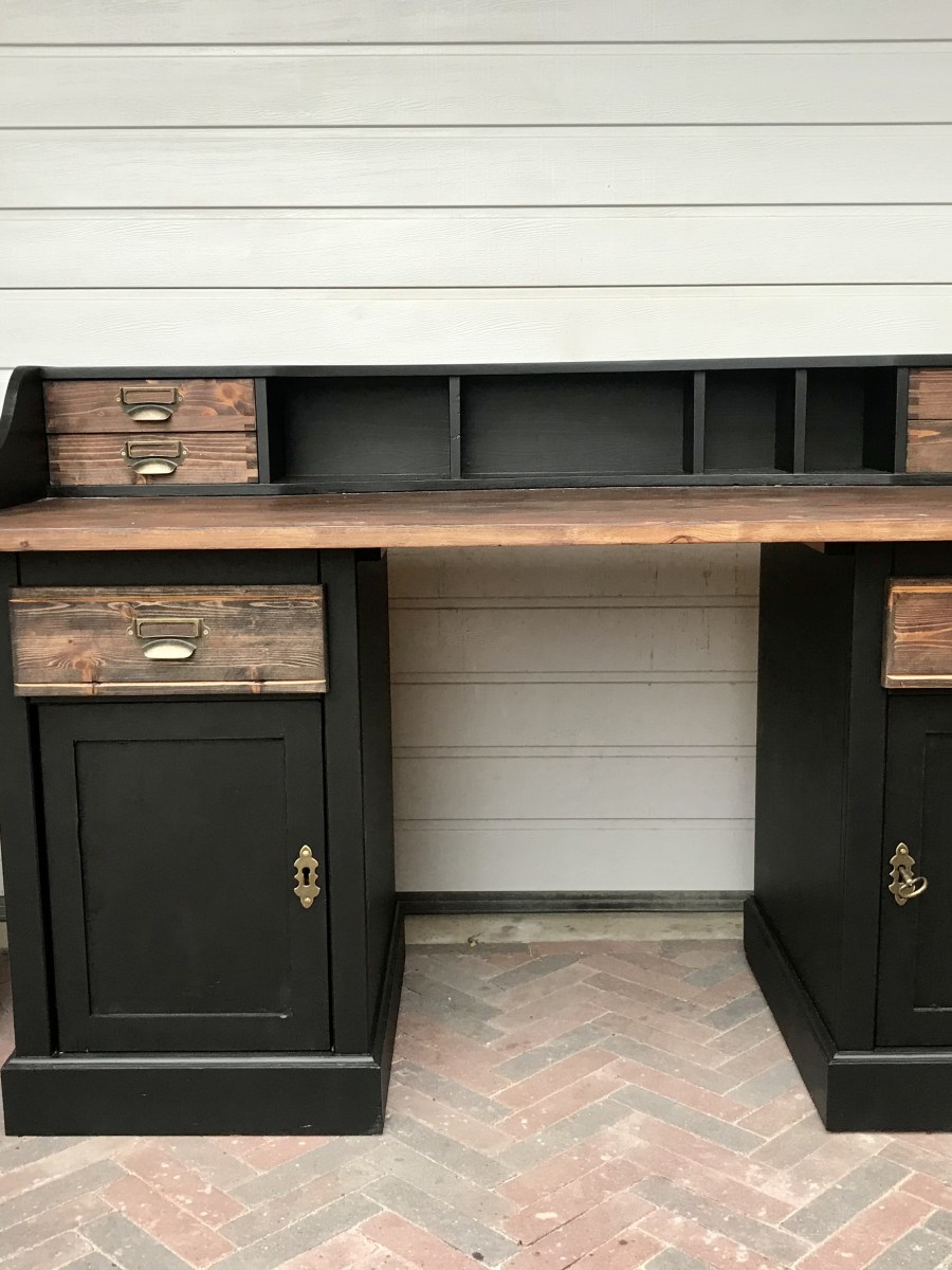 Oude bureau opknappen: Bureau ideeën voor een industriële inrichting van je home&nbsp;office