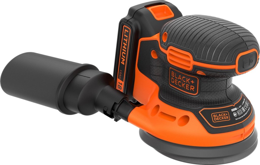 De Beste Schuurmachines voor het opknappen van Meubels BLACK+DECKER BDCROS18-QW Excentrische schuurmachine
