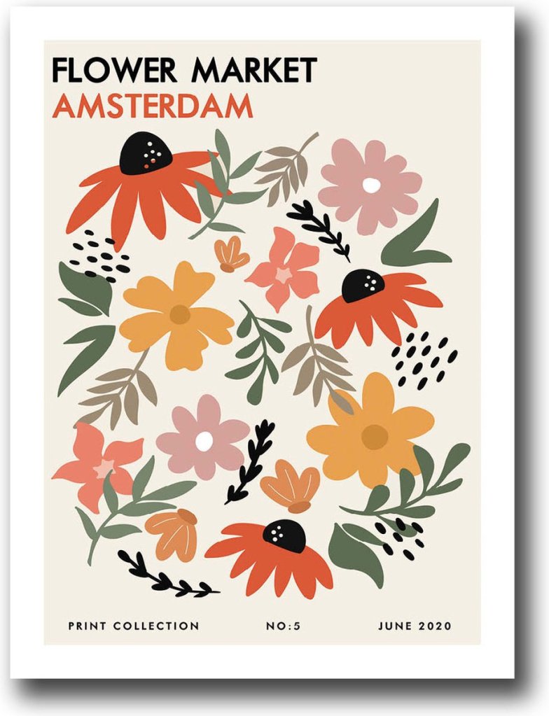 Barbiecore barbie movie barbie dreamhouse barbie bed roze bed roos barbieroos barbiebed poster bloemen amsterdam