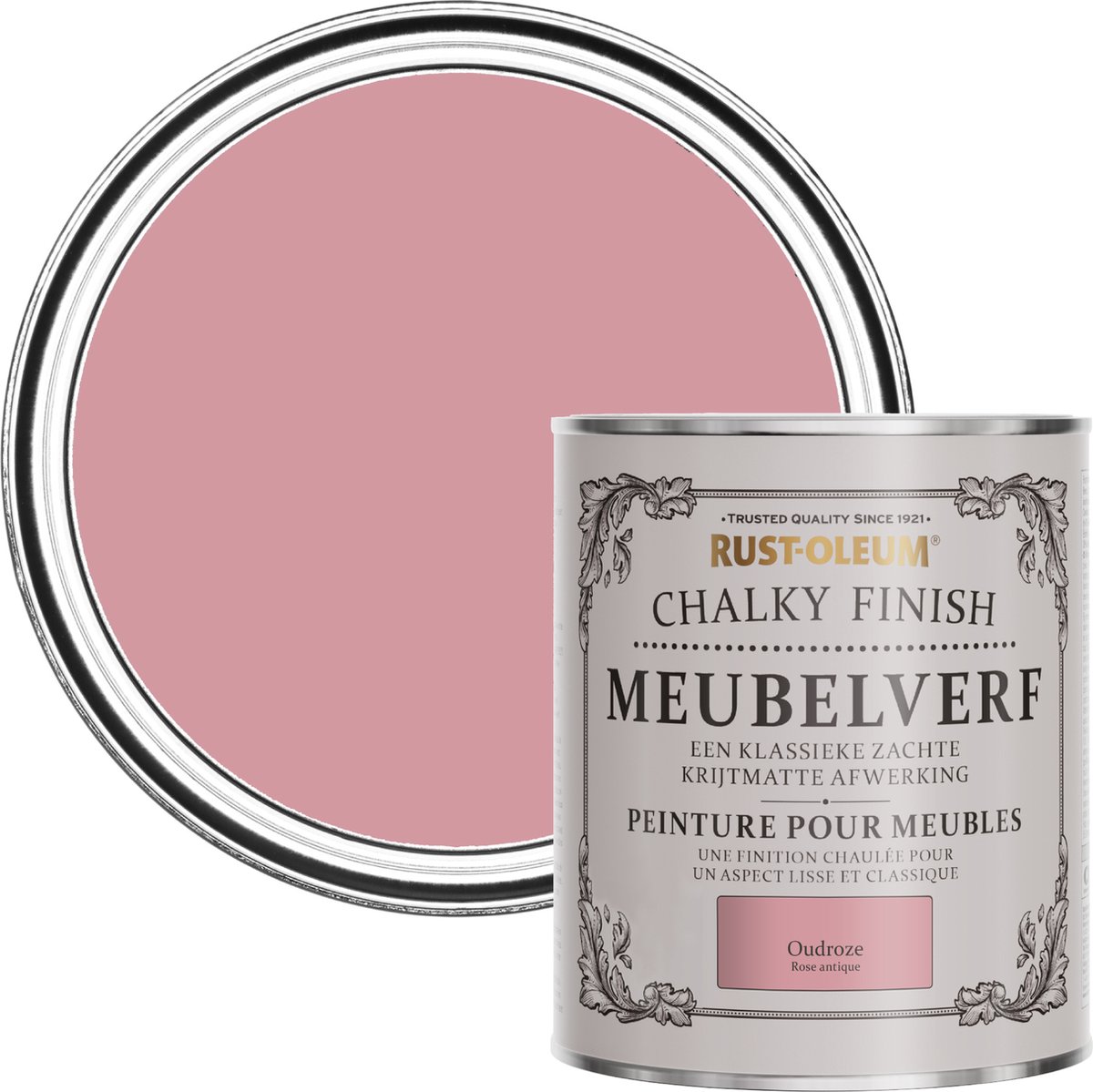 Rust-Oleum Roze Chalky Finish Meubelverf –&nbsp;Oudroze