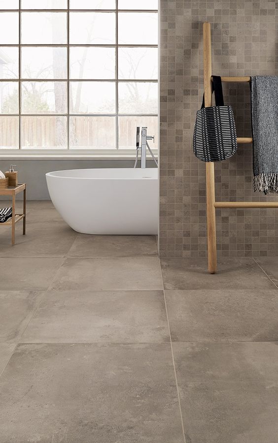 Badkamer inspiratie, ideeen, badkamer decor, badkamer inrichting, landleijke badkamer, tegel inspiratie beton 2