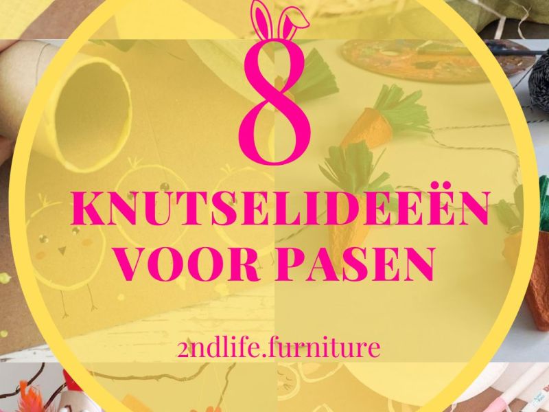 8 Makkelijke ideeën om te knutselen voor Pasen: van wc-rol paashaas tot eierdoos&nbsp;kuikens!