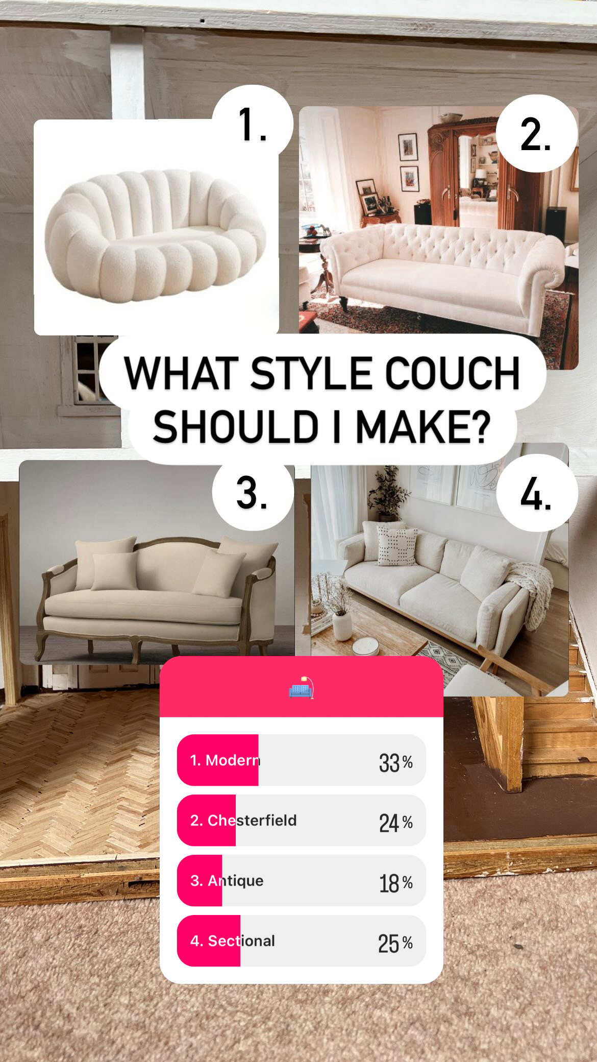 poppenhuis opknappen mini zetel