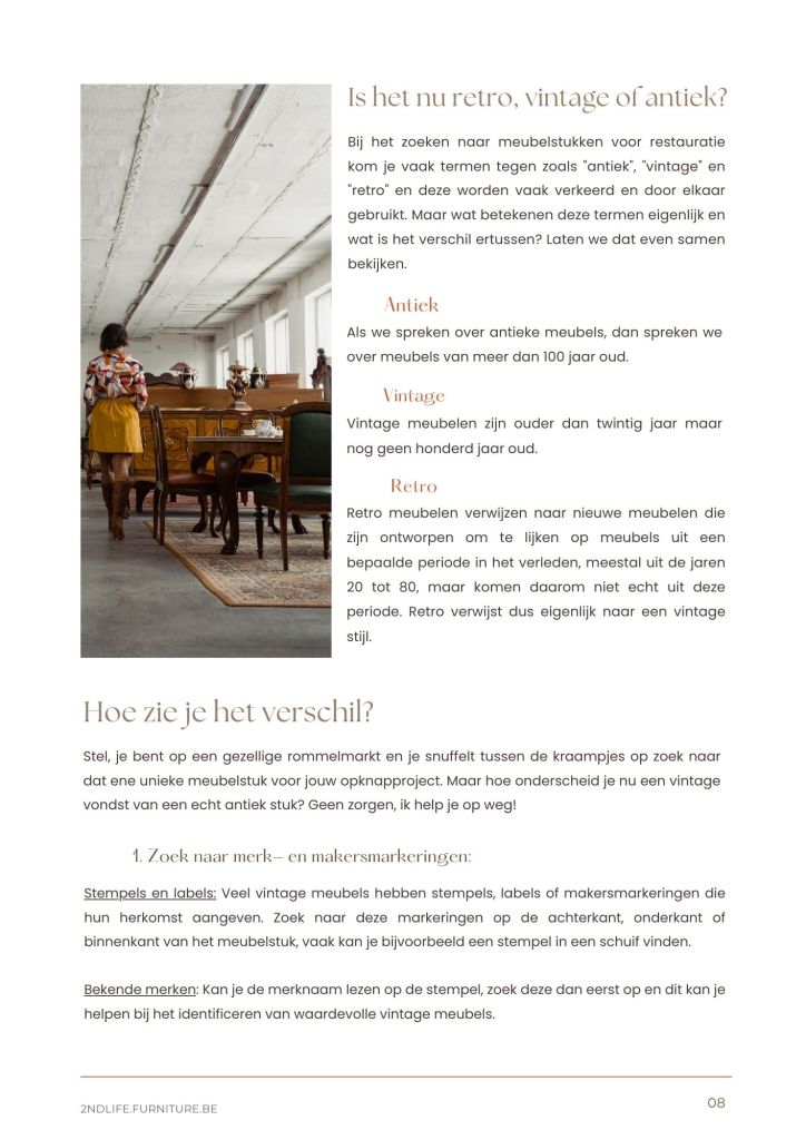 Online cursus meubels opknappen voor beginners - extra geld verdienen van thuis 2