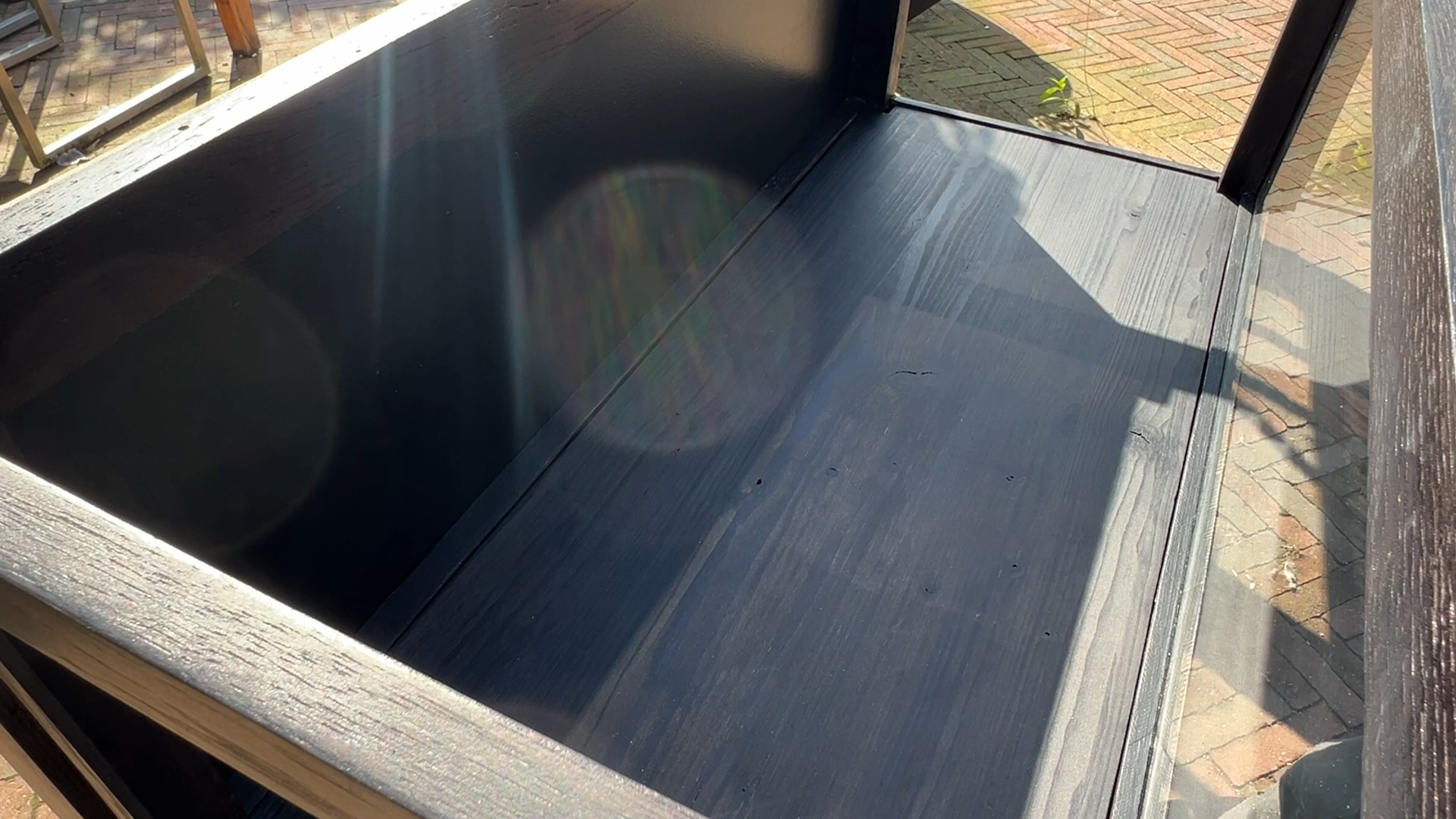 Vintage Vitrinekast Make-over Van tweedehands naar unieke vintage barkast (20)