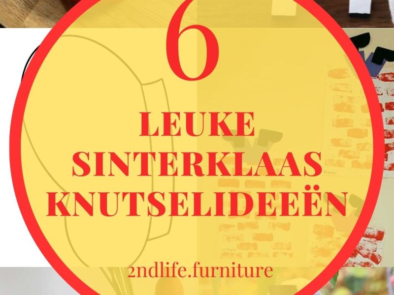 6 Leuke Sinterklaas Knutselideeën voor Peuters en&nbsp;Kleuters