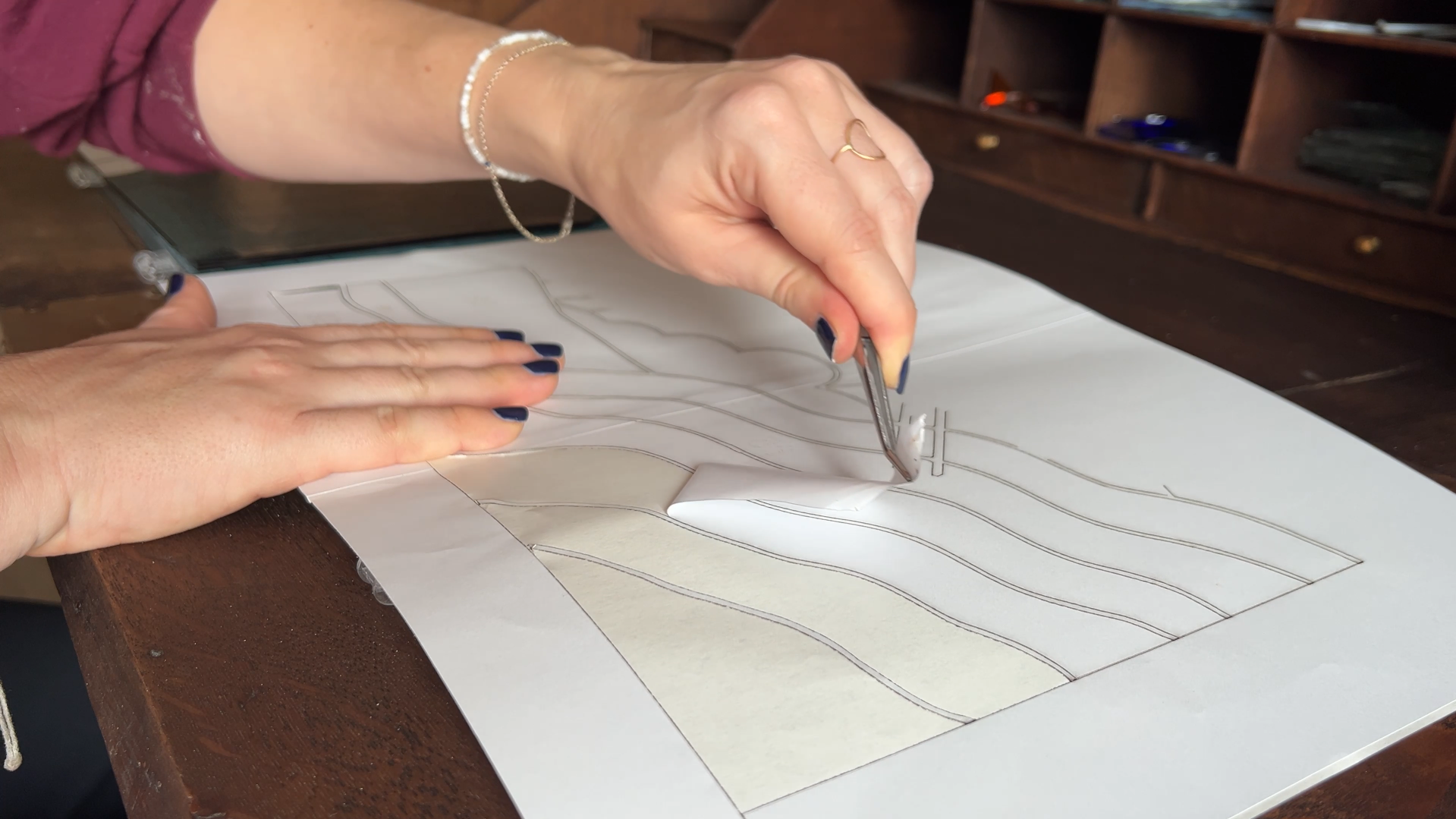 ikea-kast-makeover-glas-in-lood-stained-glass-art-transformatie-DIY-VIntage-meubels-restylen-IKEA-kast-upcycling-refurbishing