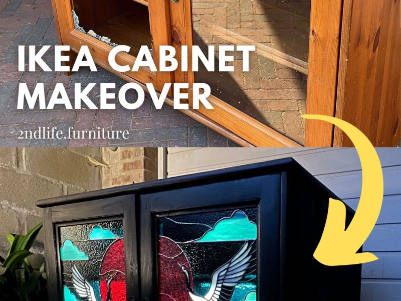 Hoe ik een kapotte IKEA-kast transformeerde tot een uniek glas-in-lood&nbsp;kunstwerk